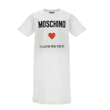 Vestido para niña Y Teen Moschino blanco